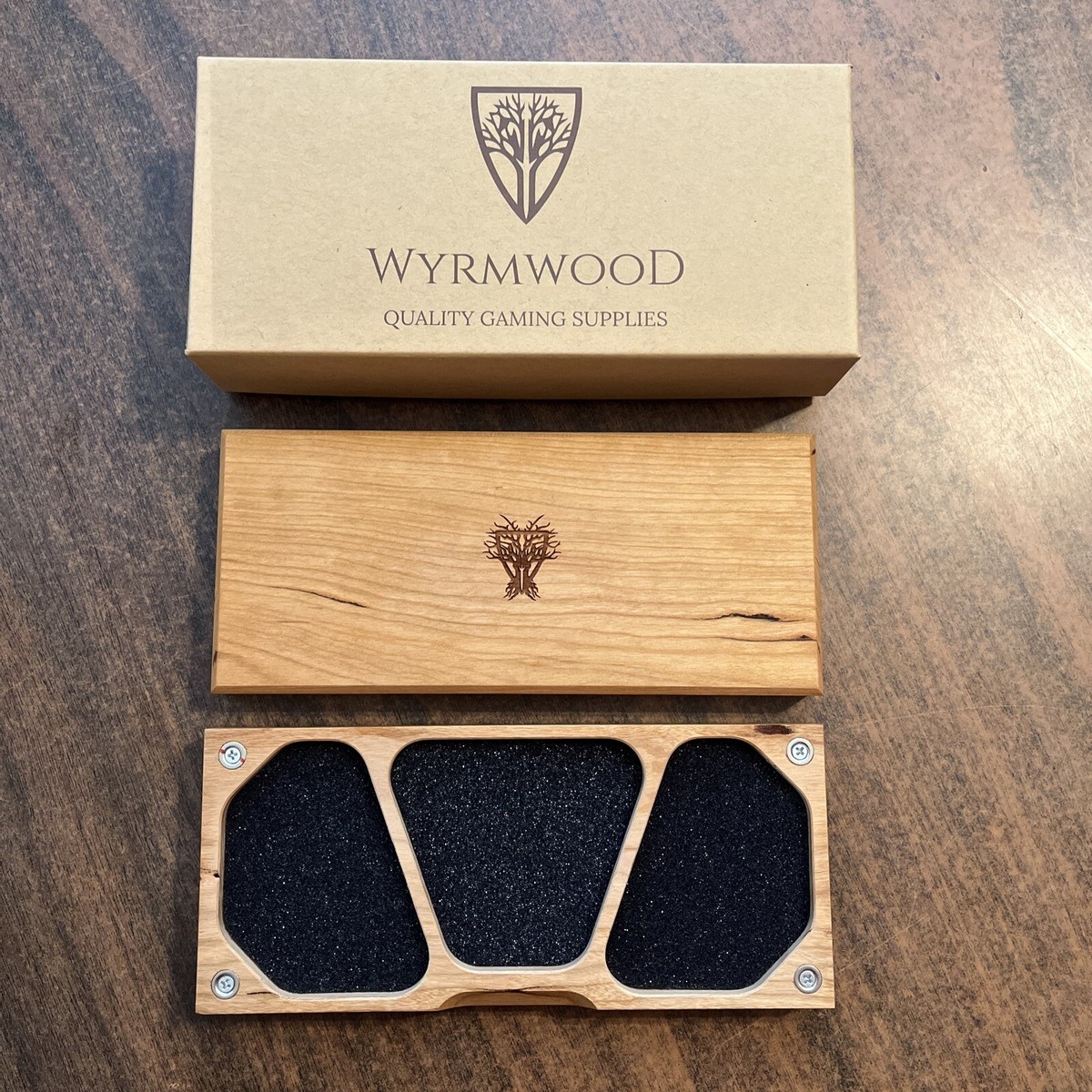 Wyrmwood Cats Eye Dice Wyrmwood Gaming Corrupted Collection Cherry