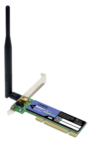 Linksys WMP54GS 2.4GHz Wireless-G PCI Adapter w/ SpeedBooster NEW - 第 1/1 張圖片