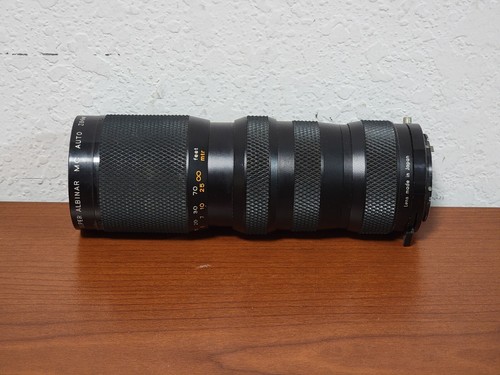 Coated Super Albinar / MC Auto Zoom F/4.5 85-210mm Camera Lens - UNTESTED