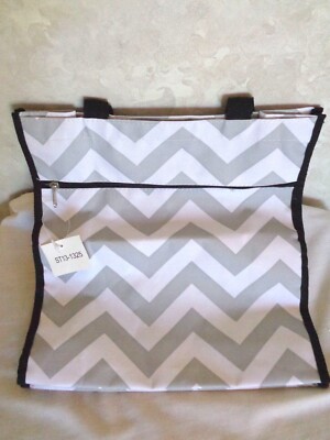 Zig Zag Designed Tote Bag with Coin Purse (#5727). | eBay