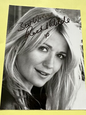 RACHEL WILDE *Nikki Spraggan* EASTENDERS HANDSIGNIERTE AUTOGRAMM BESETZUNG FOTOKARTE