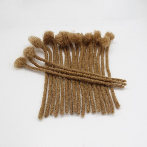 100% Human Hair Dreadlock Extensions Handmade Afro Kinky Crochet Locs Extensions - Picture 31 of 66