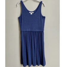 C&C California Navy Blue Scoop Neck Tank Dress Size Medium