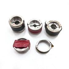 Burndy 5-Piece U-Die Set for Hydraulic Compression Crimpers, Stainless Steel