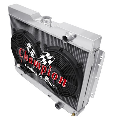 2 Row 1/" AL Champion Radiator for 1989-1996 Chevy Corvette V8 Engine