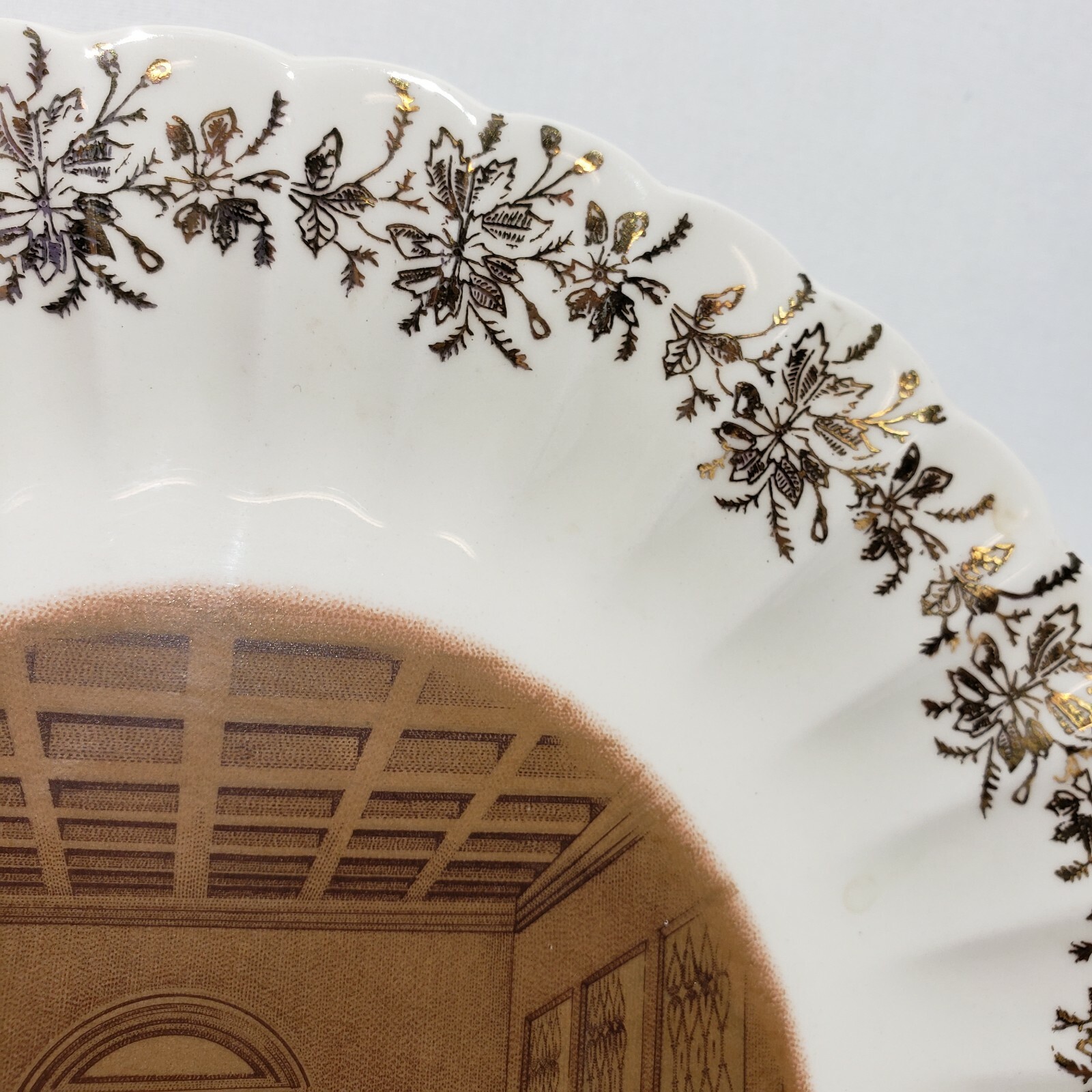 Lords Last Supper Plate Sanders Mfg Co Nashville TN First Edition 23K