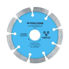 115mm x 8mm Diamond Tipped Mortar Raking Disc Masonry Blade 4-1/2” Grinders