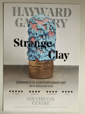 TANAAMI KEIICHI, ''STRANGE CLAY'' Ausstellungsankündigungskarte, 2022