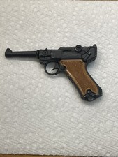 Vintage Paratrooper Miniature WWI WWII Luger Pistol No.1117 Hong Kong 3.5"