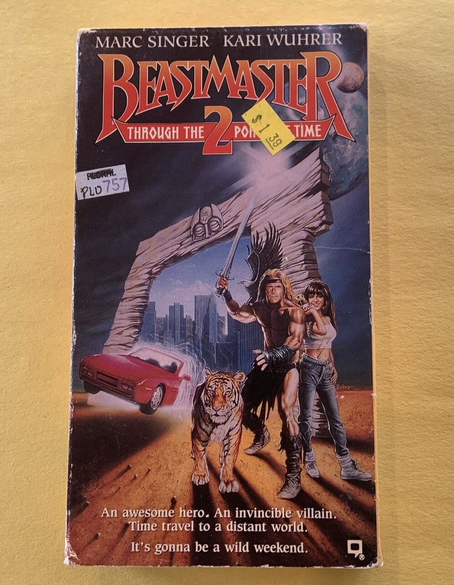 Beastmaster 2 Through The Portal Of Time VHS Tape Tested | eBay