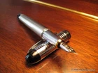 Collectable Old New Stock Vintage Hero Classic Silvery Large Body Fountain Pen