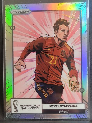 その他 MIKEL OYARZABAL 2022 panini prizm manga 2022 Prizm World Cup Qatar Mikel Oyarzabal Manga #20 Case