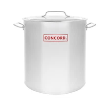 CONCORD Stainless Steel Stockpot w/ Lid