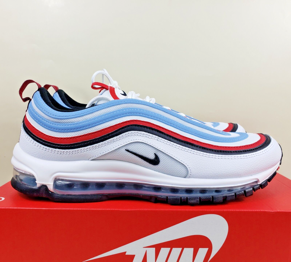 Nike Air Max 97 Gundam Mens Size 11 CW6986-100 Chicago White Nike Air Max 97 Gundam Mens Size 11 CW6986-100 Chicago White
