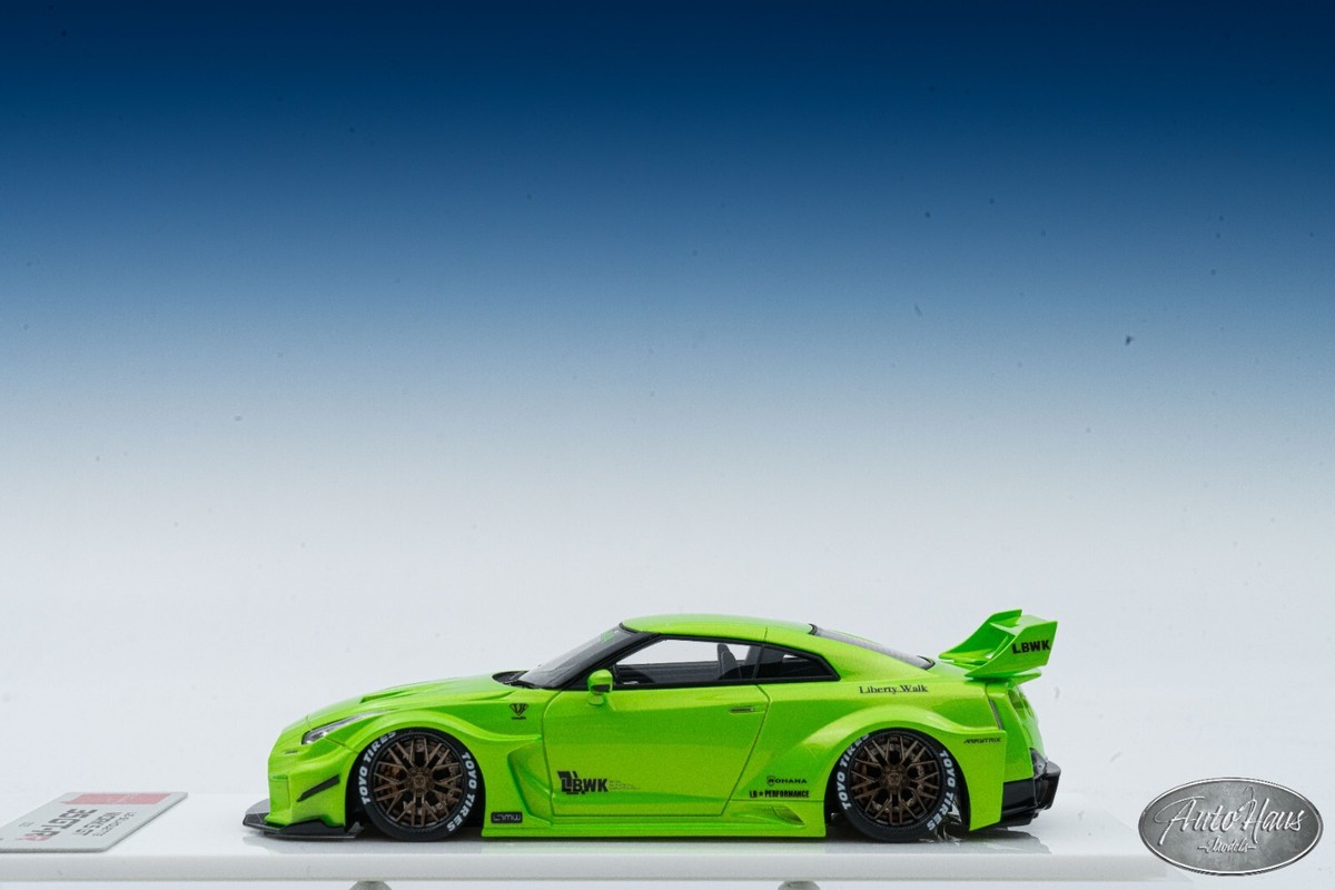 1/43 Make UP LB Performance Nissan GTR 35GT-RR Green 🤝ALSO 1/43 Make UP LB Performance Nissan GTR 35GT-RR Green 🤝ALSO