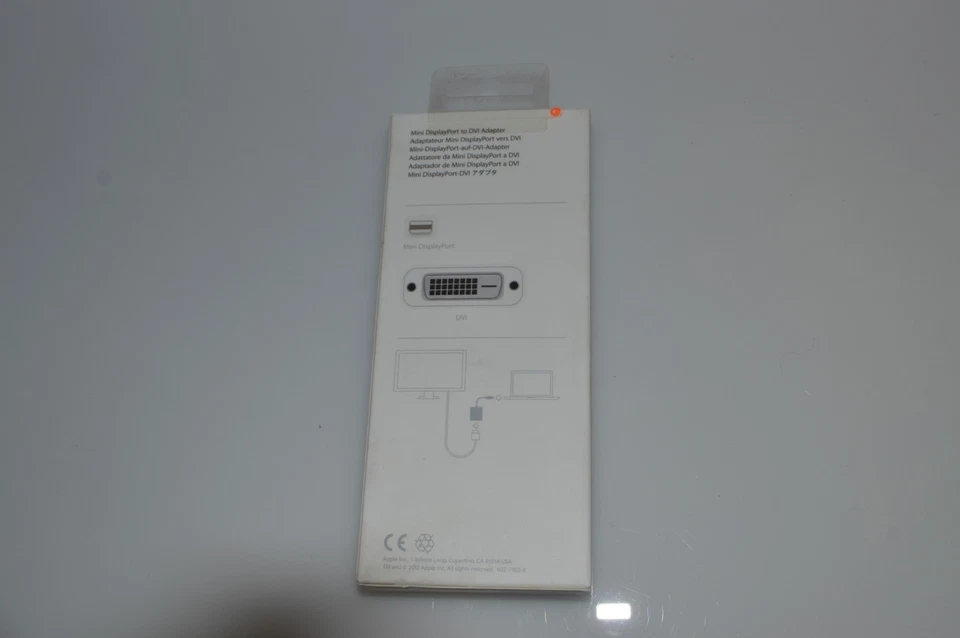 Original APPLE Mini Displayport Auf DVI Adapter Weiß A1305 Neu (SBU5) - Bild 2 von 2