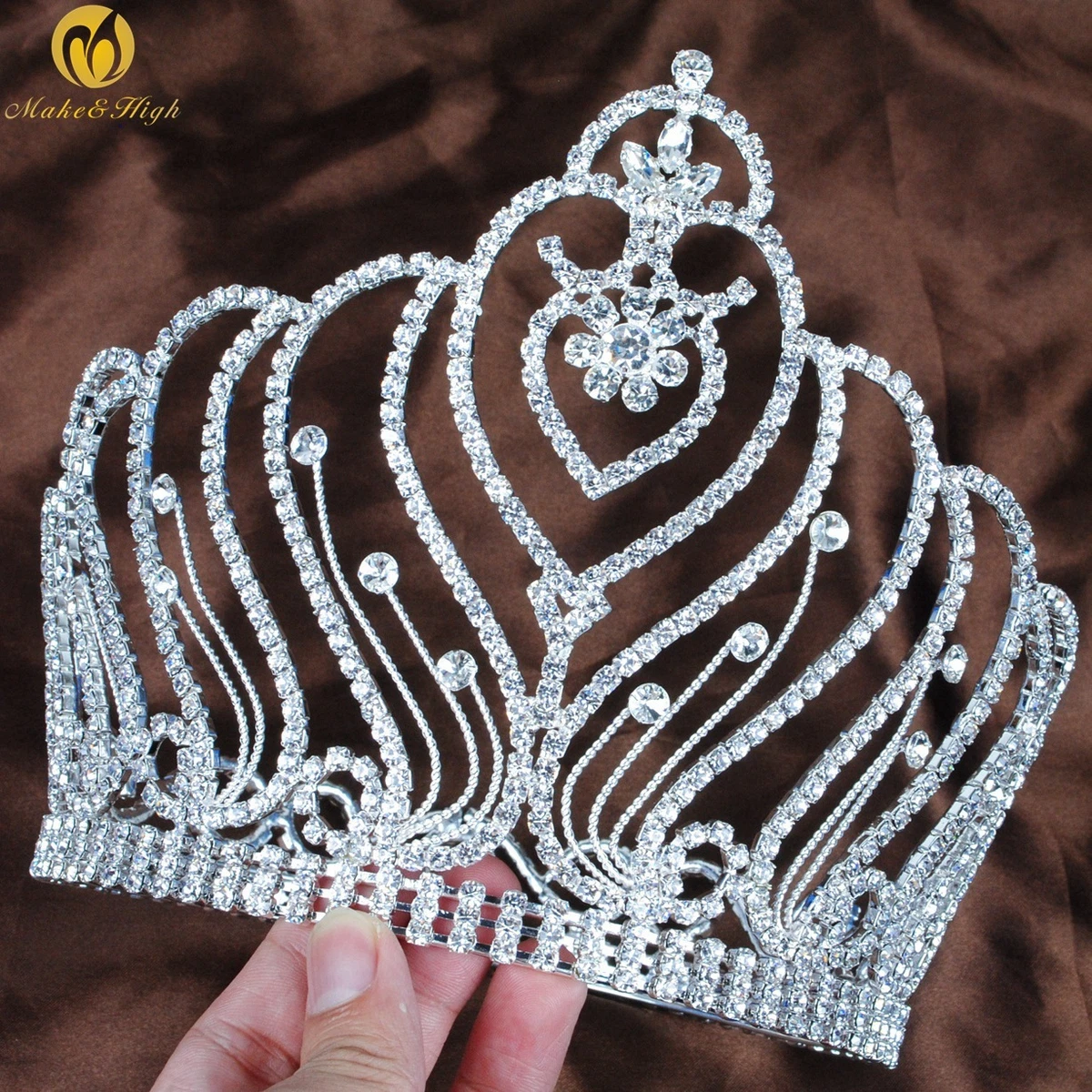 Silver on sale princess crown
