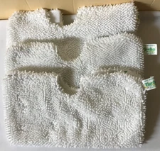 Lot of 3 Replacement Pads Turbo Microfiber Mop Floor Cleaning Tile & Wood Floor
