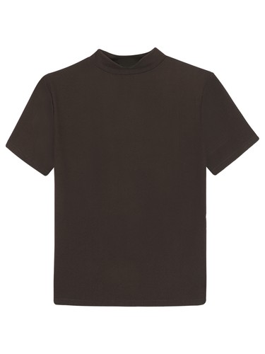 Mens T Shirt Short Sleeve Basic Mock Turtleneck Slim Fit Undershirt Pullover AU - Picture 54 of 92