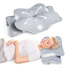 Cervical Contour Pillow for Neck, Shoulder and Back Pain - Orthopedic Memory ...