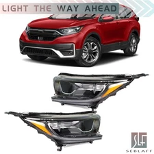 pair For 2017-2022 Honda CRV W/LED DRL Headlight Headlamp Replacement RIGHT&LEFT