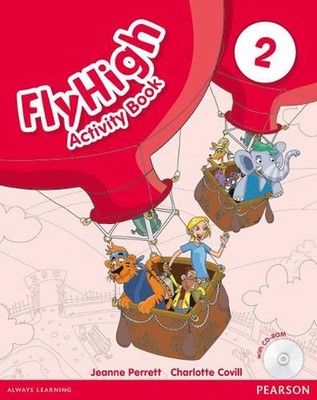 Fly High Level 2 Activity Book and CD ROM Pack by Jeanne Perrett Book & Merchand