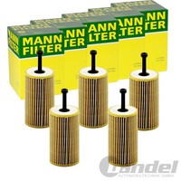 5X Mann-Filter HU 612 X ÖLfilter MIT Dichtung Filtereinsatz 5-STÜCK!