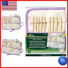 Clover Takumi Interchangeable Tunisian Crochet Hook Combo Set
