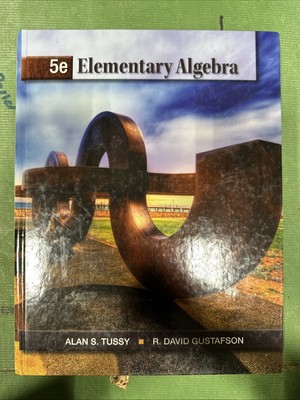 Elementary Algebra, 5th Edition (Textbooks Available with Ceng - VERY GOOD