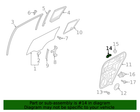 Genuine Kia Regulator Module Connector 82640-D9000