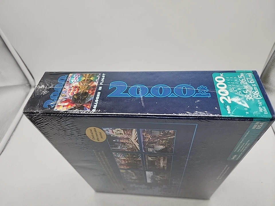 Hot Air BALLOONS IN FLIGHT 2000 Piece Jigsaw PUZZLE Buffalo Games 38" X 26" NEW - Image 4 of 4