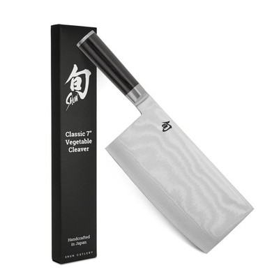Shun Classic Chinese Knife, 175mm, Chinese Vegetable Knife, KAI DM0712
