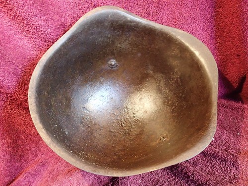WW II Helmet USSR Hard Cap Soviet Red Army SHELL - Picture 7 of 7