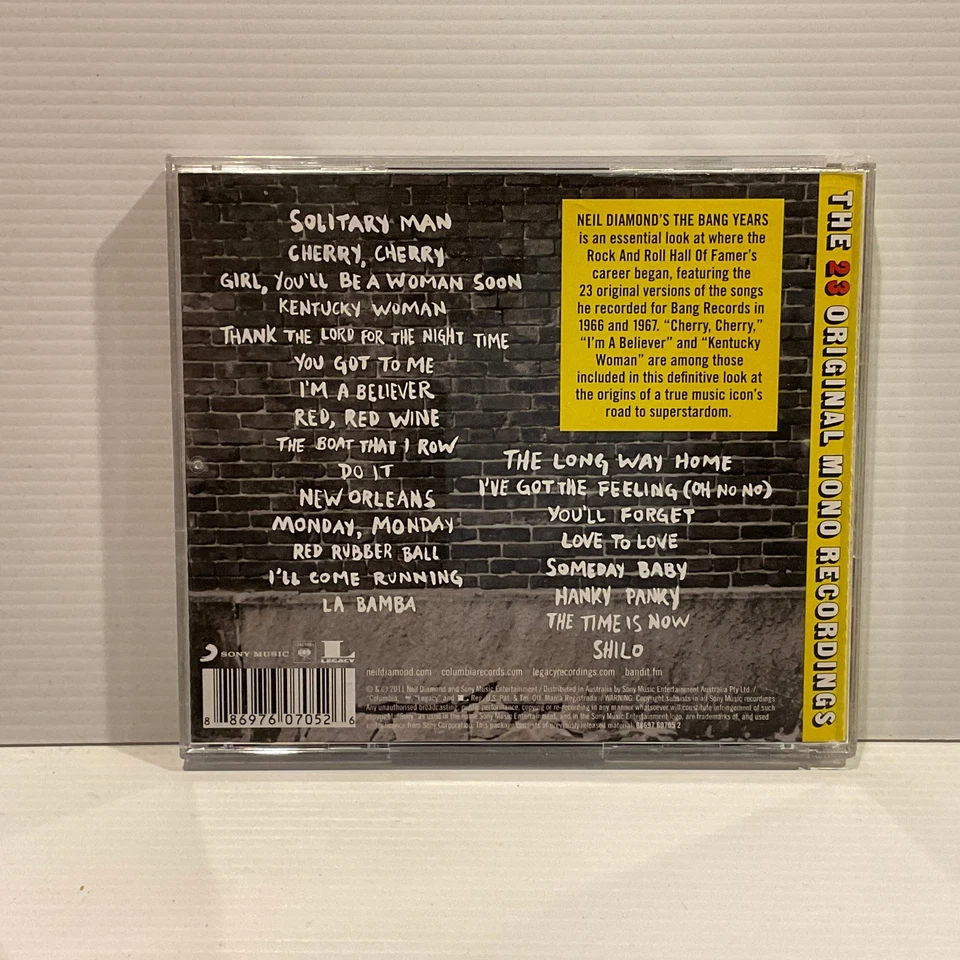 Neil Diamond - The Bang Years: 1966-1968 CD - Image 2 of 2