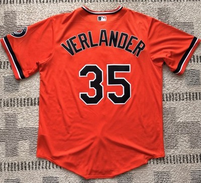 Men's Nike Detroit Tigers Justin Verlander 2026 Orange Alternate