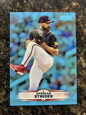 2025 Topps Stadium Club - Spencer Strider #90 Blue