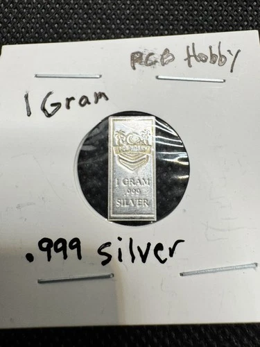 1 GRAM .999 FINE SILVER UNITED STATES PCB HOBBY MINT PANAMA CITY USA 99% SILVER