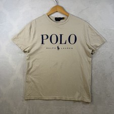 Polo Ralph Lauren Logo Pony T-Shirt SG Spellout Soft Custom Slim Fit Tee Cotton