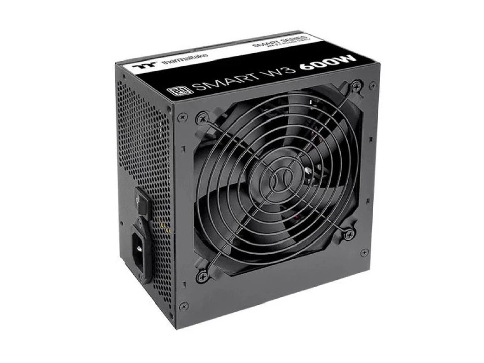 Thermaltake Smart W3 Series 80Plus Certified 600W Power Supply; ATX v3.1 Spec; - Image 3 of 4