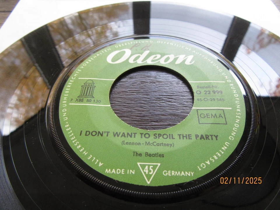 7” Beat Si. – THE BEATLES – Kansas City / Don’t Want To Spoil … - im Bildcover - Bild 4 von 4