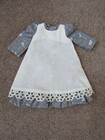 OOAK Handmade 14" Wellie Wisher Doll 1800s Pioneer Prairie Dress Ensemble EUC — photo 2