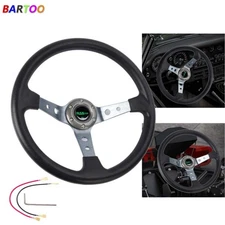 9.5cm 14inch 350mm Deep Dish Drifting Racing Steering Wheel Racing Car
