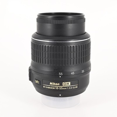 超美品 ニコン AF-S 18-55mm f3.5-5.6G　レンズ　B065 Nikon Nikkor AF-S 18-55mm f3.5-5.6 G VR DX Lens AFS #195 | eBay