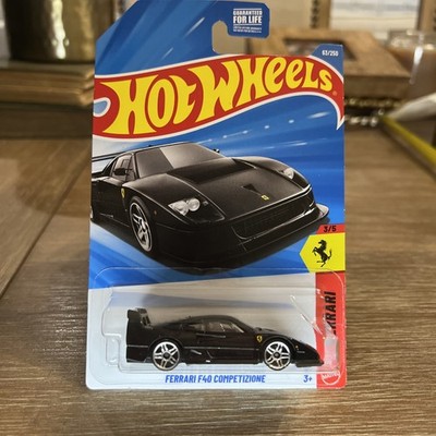 Hot Wheels Ferrari F40 Competizione Black Mainline 2025 Diecast 1