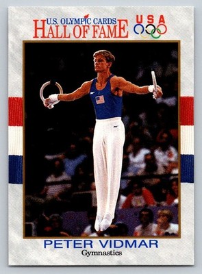 1991 Impel U.S. Olympic Hall of Fame #84 Peter Vidmar