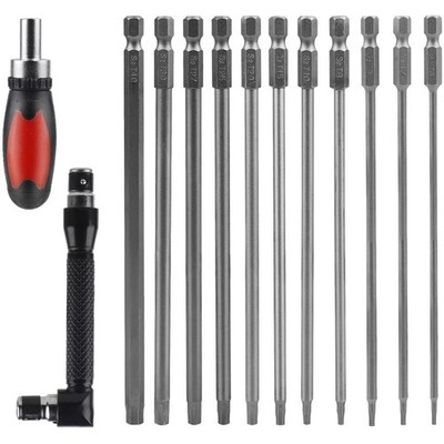 Torx Schraubendreher Set 150mm 13 Teile S2 Stahl Magnetisch T6 T40