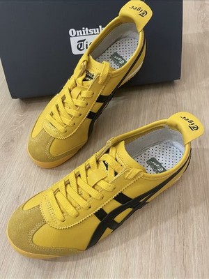 New Onitsuka Tiger Mexico 66 YELLOW BLACK Unisex Classic Sneaker 1183C102-751
