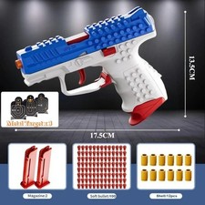 Shell Ejection VP9 Pistol  Soft Bullet Manual Blowback Toy Gun CS Blaster