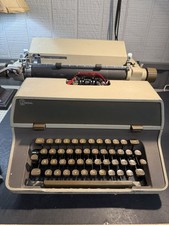 Vintage Manuel Royal Litton Typewriter Made in England - For Parts or Repair thumbnail