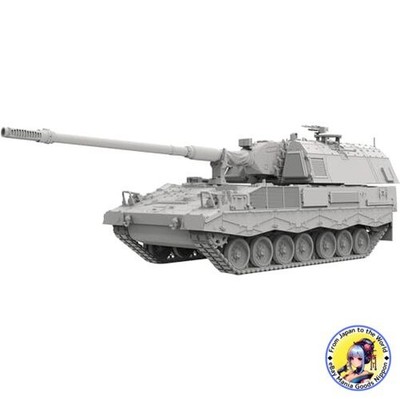 GSI Creos Mon Model 1/72 German PzH 2000 Self-Propelled Howitzer Plastic Model